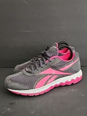 Reebok Fuel Foam Gray/Pink Womens Size 8.5 Running Shoes